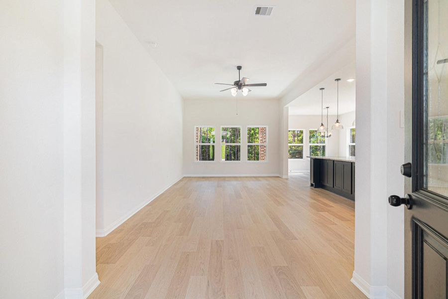 Spacious, unfurnished interior of a new home in Rose Hill Estates, Willis (Image 25). Spacious, unfurnished interior of a new home in Rose Hill Estates, Willis (Image 25).
