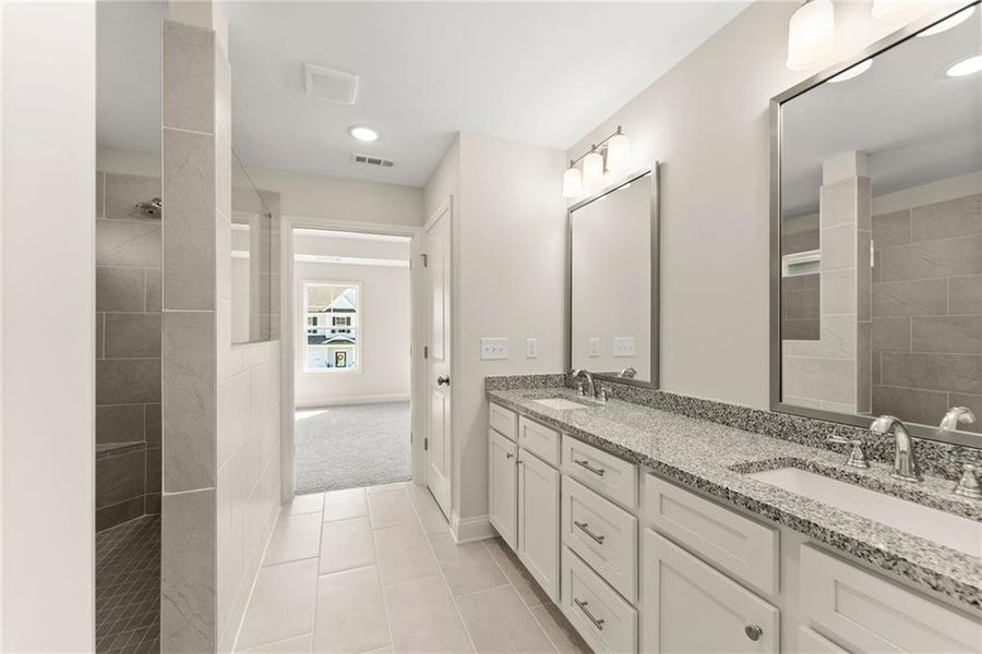 Furnished interior view inside a new home in , Dawsonville (Image 13).