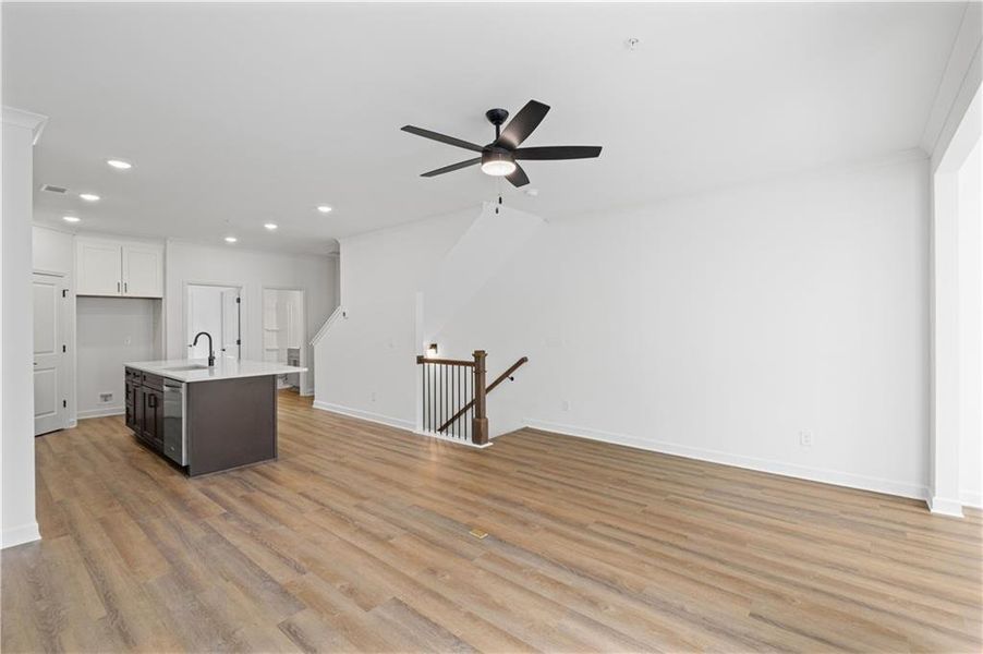 Spacious, unfurnished interior of a new home in , Canton (Image 24).