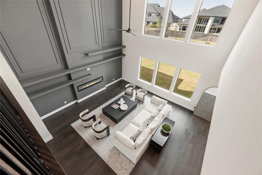 Furnished interior view inside a new home in , Cypress (Image 31).