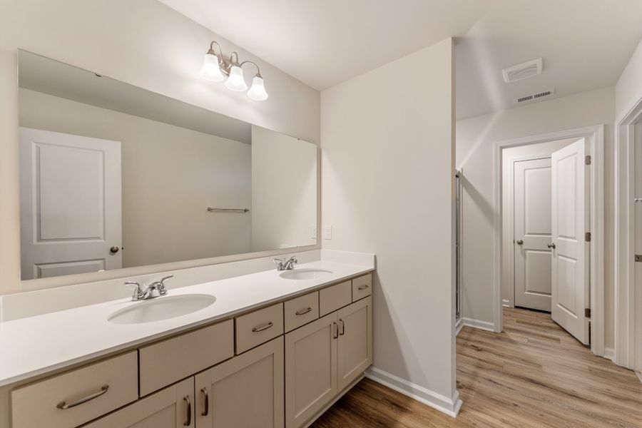 Furnished interior view inside a new home in Mayfair Village, Spartanburg (Image 9).