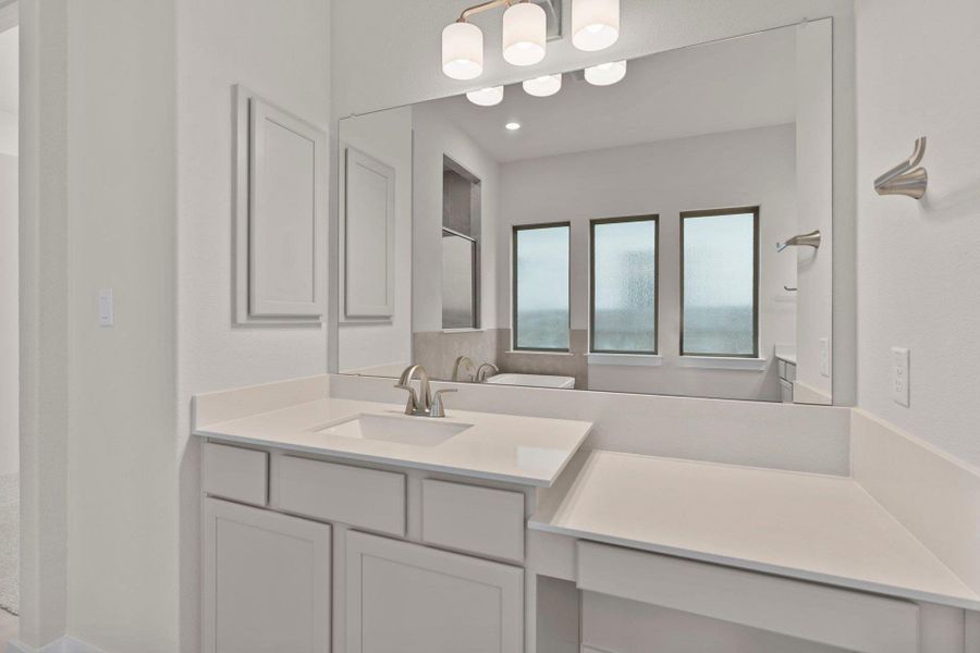 Primary Bath retreat with dual vanities