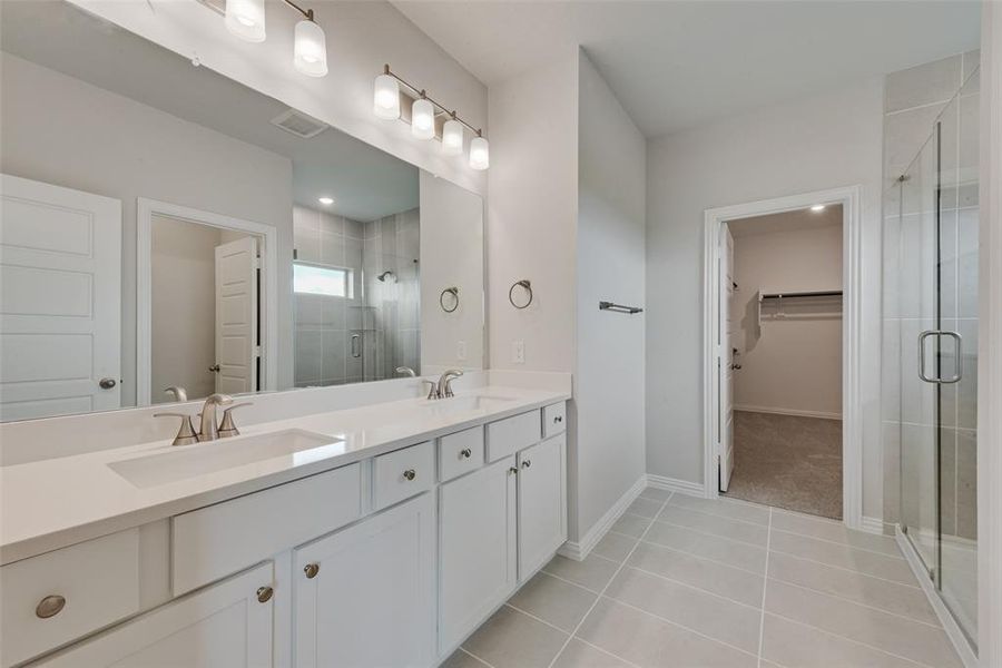 Furnished interior view inside a new home in Spiritas Ranch, Little Elm (Image 7). Furnished interior view inside a new home in Spiritas Ranch, Little Elm (Image 7).