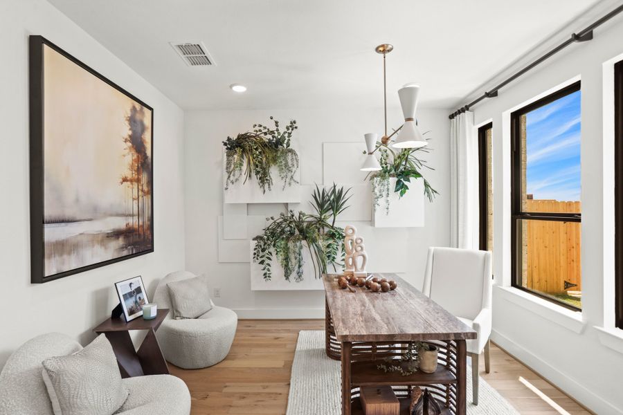 Furnished interior view inside a new home in Jubilee 45', 50', 70', Hockley (Image 44).