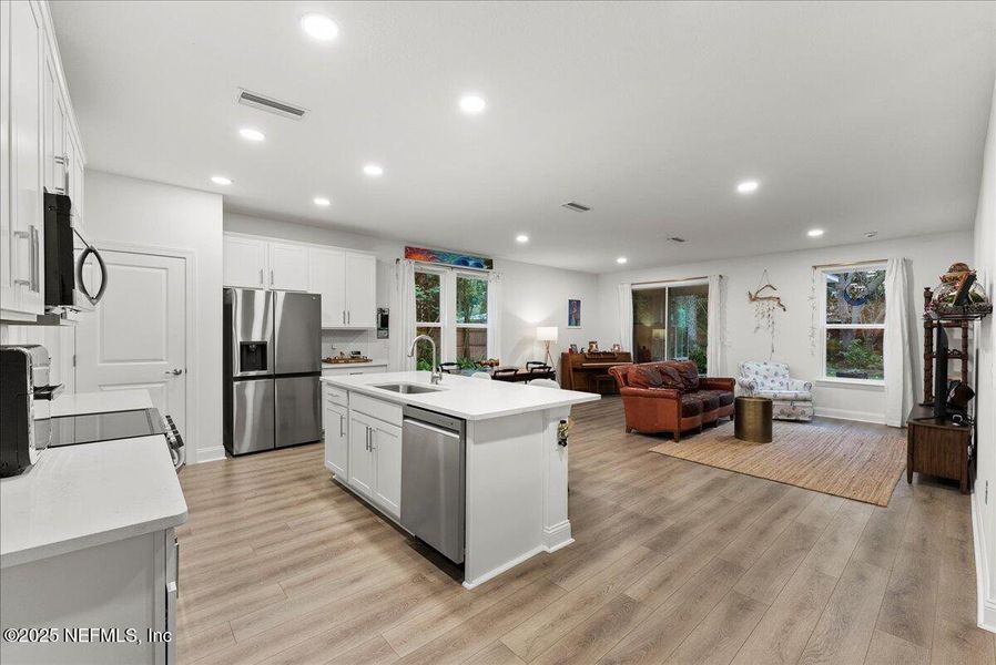 Furnished interior view inside a new home in , St. Augustine (Image 16).