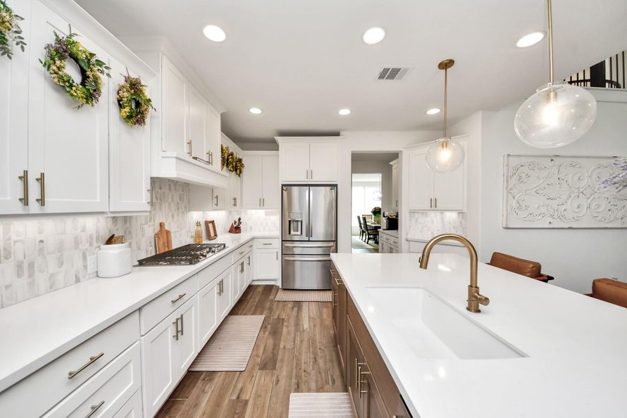 Functional kitchen with ample counter space and cabinetry.