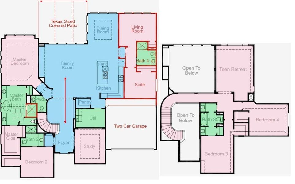 Floorplan Diagram - Representative Photo