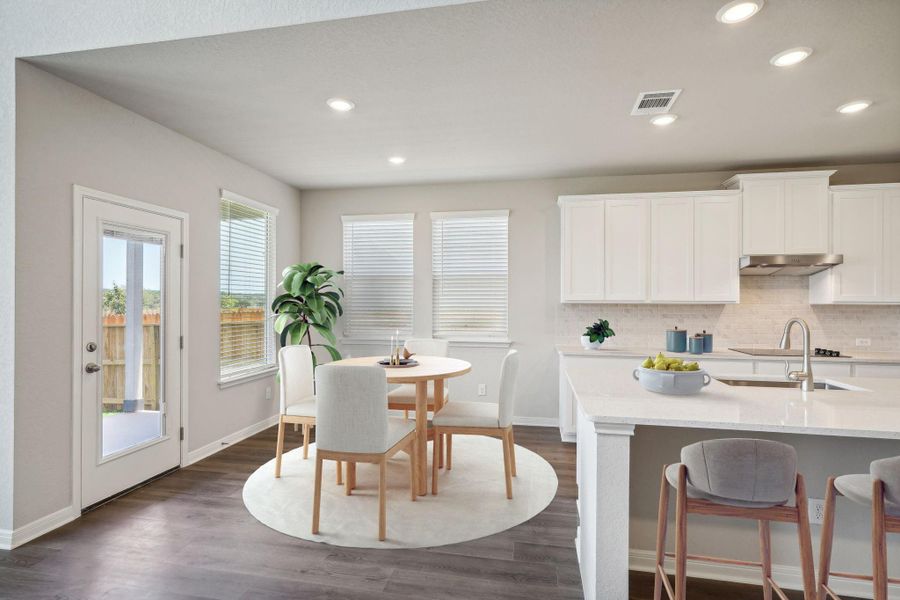 Furnished interior view inside a new home in Kingdom Heights, Rosenberg (Image 8).