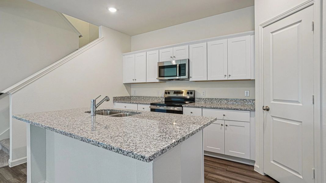 Representative furnished interior of a home built from the Pioneer by Starlight Homes in Avalon Ridge, Cut and Shoot (Image 10).