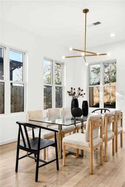 Furnished interior view inside a new home in , Atlanta (Image 13).