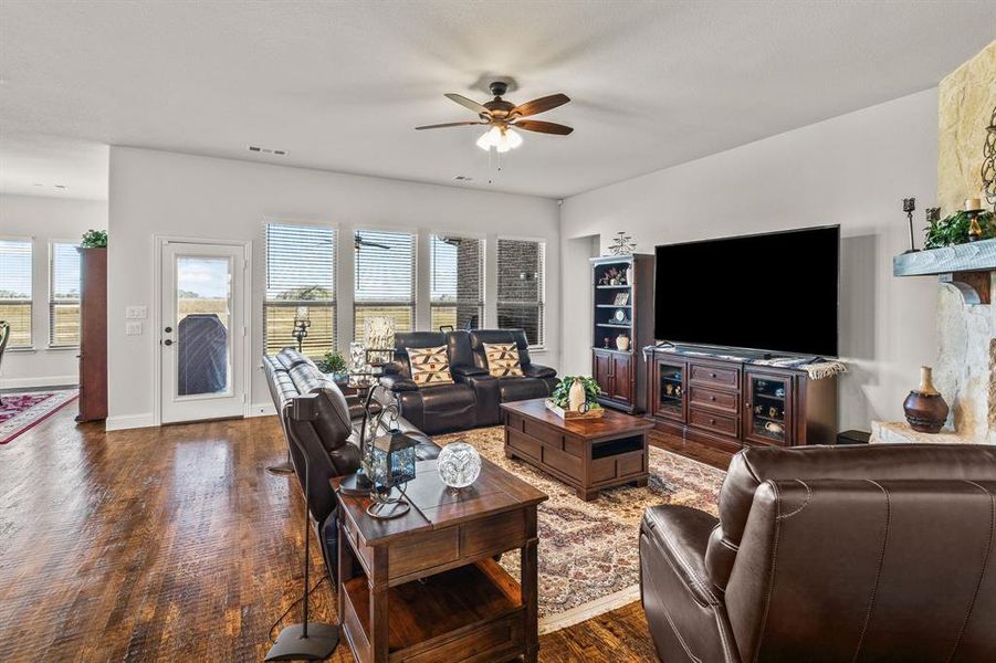 Furnished interior view inside a new home in , Blue Ridge (Image 16).