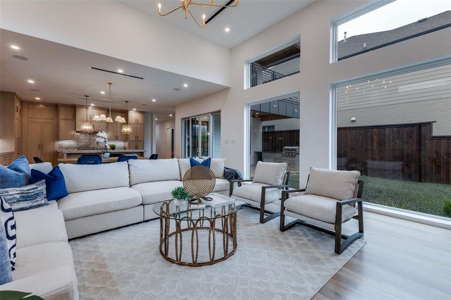 Furnished interior view inside a new home in , Dallas (Image 7). Furnished interior view inside a new home in , Dallas (Image 7).