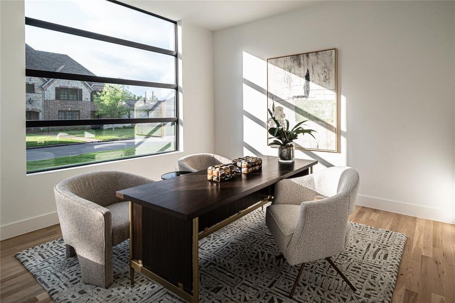 Furnished interior view inside a new home in , Dallas (Image 15). Furnished interior view inside a new home in , Dallas (Image 15).