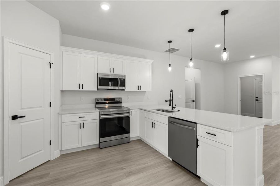 Furnished interior view inside a new home in , Citrus Springs (Image 7). Furnished interior view inside a new home in , Citrus Springs (Image 7).