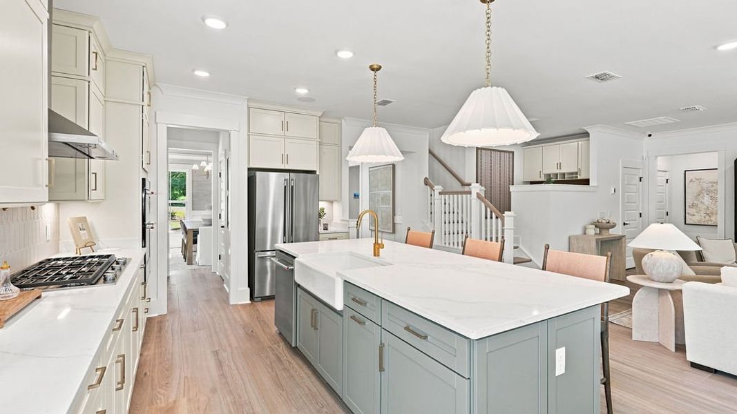 Representative furnished interior of a home built from the Vanderbilt by Pulte Homes in Fishers Wood, Columbia (Image 12).