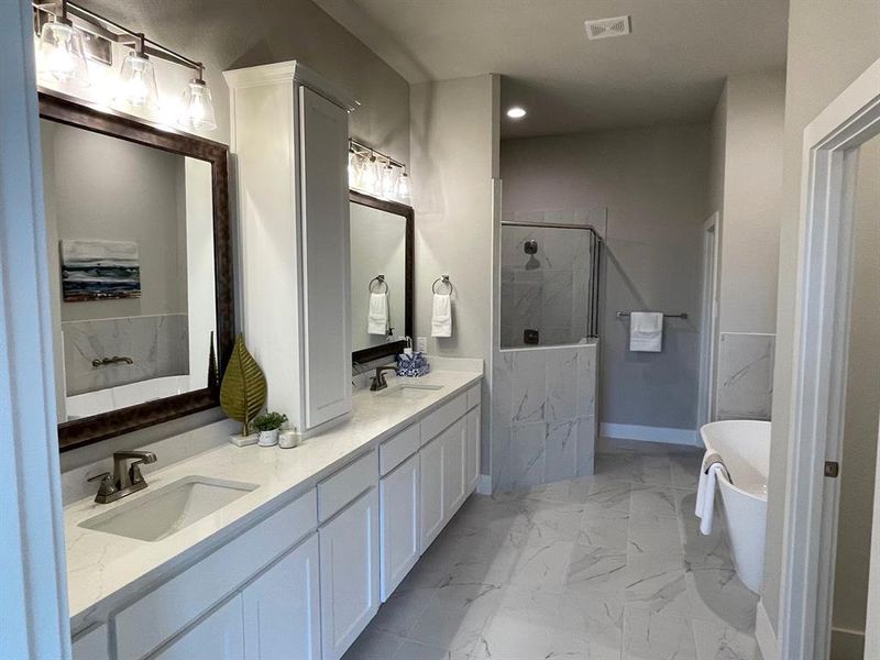 Furnished interior view inside a new home in LeTara, Haslet (Image 8).