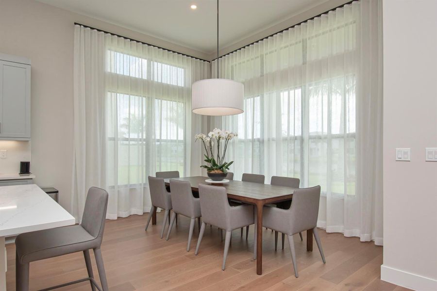 Furnished interior view inside a new home in , Boca Raton (Image 24).