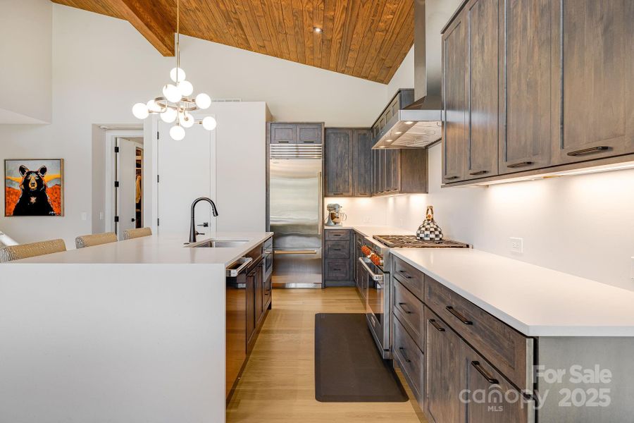 Furnished interior view inside a new home in , Sylva (Image 8).