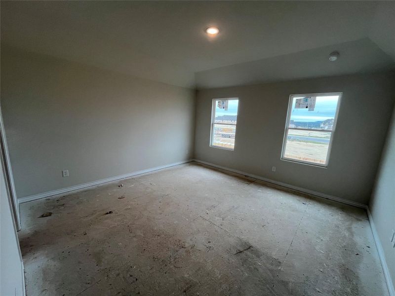 In-progress construction of a new home in Lariat, Liberty Hill, TX (Image 25).