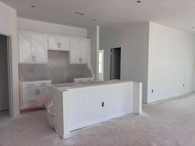 In-progress construction of a new home in Middleton Farms, Middlesex, NC (Image 5).