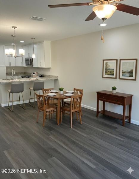 Furnished interior view inside a new home in , Jacksonville (Image 3). Furnished interior view inside a new home in , Jacksonville (Image 3).