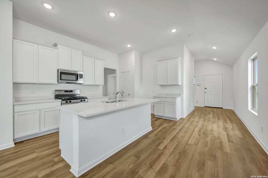 Furnished interior view inside a new home in Winding Brook, San Antonio (Image 12).