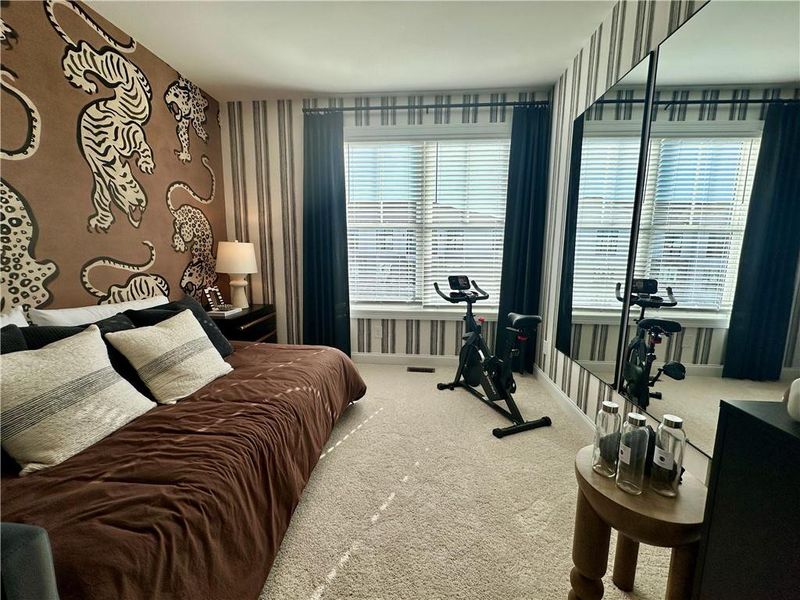 Furnished interior view inside a new home in Market Square at Sawnee Village, Cumming (Image 18).