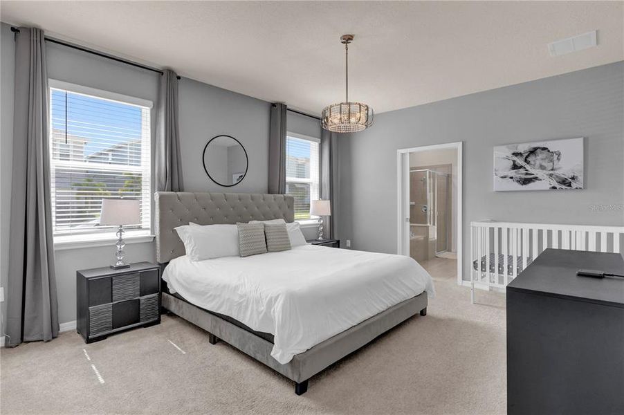 Furnished interior view inside a new home in , Davenport (Image 43).