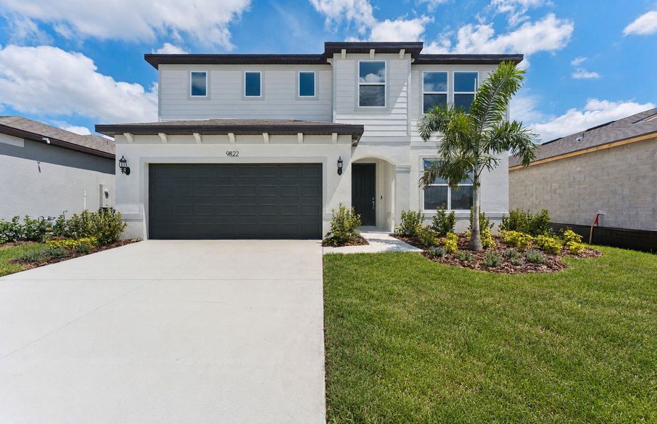 Representative exterior photo of a completed home built from the Tilden by Pulte Homes in Spencer Glen, Riverview, FL (Image 18). Representative exterior photo of a completed home built from the Tilden by Pulte Homes in Spencer Glen, Riverview, FL (Image 18).