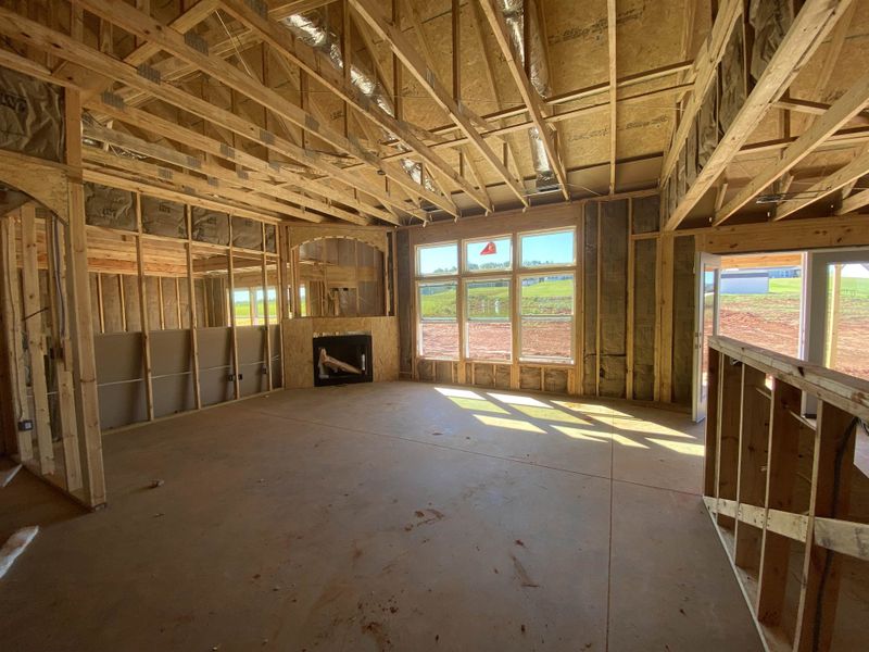 In-progress construction of a new home in Huckleberry Cove, Chesnee, SC (Image 3).