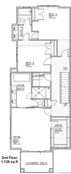 2nd Floor Plan 2nd Floor Plan