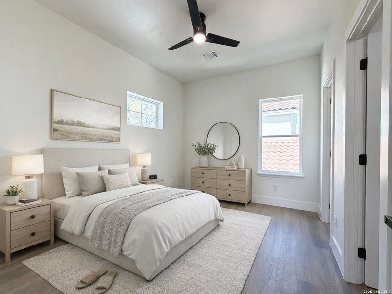 Furnished interior view inside a new home in , San Antonio (Image 6).