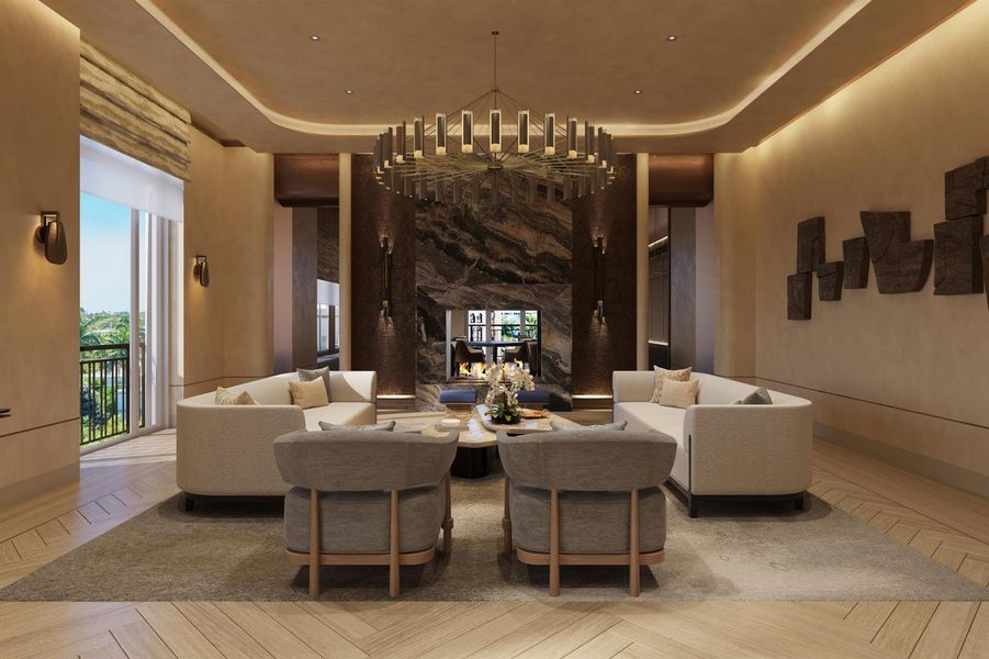 SFH Amenity: Sunset Lounge/Library SFH Amenity: Sunset Lounge/Library