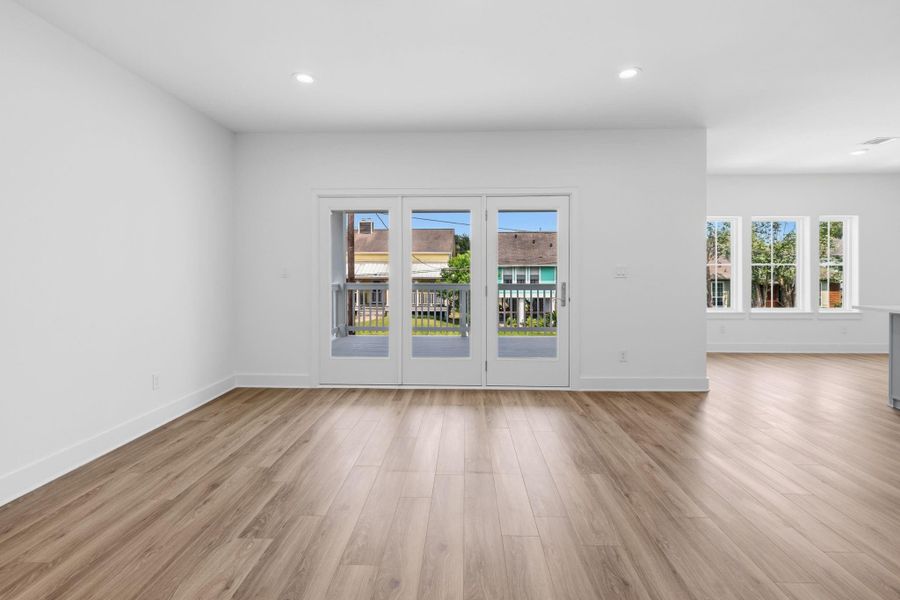 Spacious, unfurnished interior of a new home in , Clear Lake Shores (Image 32). Spacious, unfurnished interior of a new home in , Clear Lake Shores (Image 32).