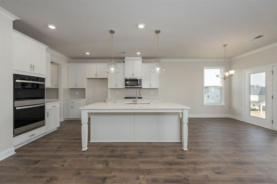 Furnished interior view inside a new home in Westland, Bogart (Image 6).