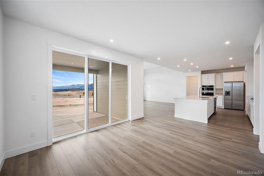 Spacious, unfurnished interior of a new home in Jackson Creek, Monument (Image 30).