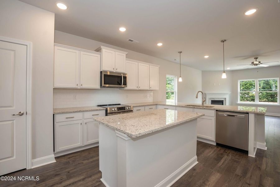 Furnished interior in a model home at Waverly Place in Richlands (Image 24).