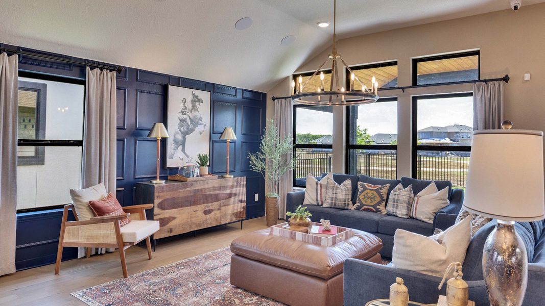 Mahogany Floor Plan - Representative Photo