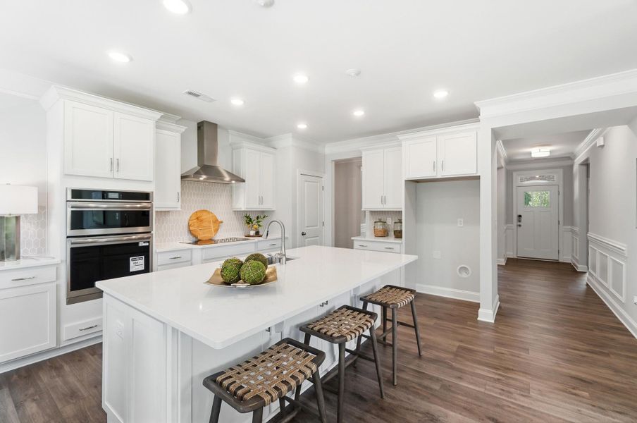 Furnished interior view inside a new home in Chasewood, Mint Hill (Image 14).