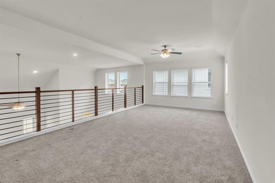 Spacious, unfurnished interior of a new home in The Landing at Hidden Lakes, McKinney (Image 24).