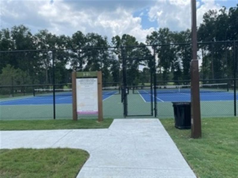 Tennis AND Pickleball Courts