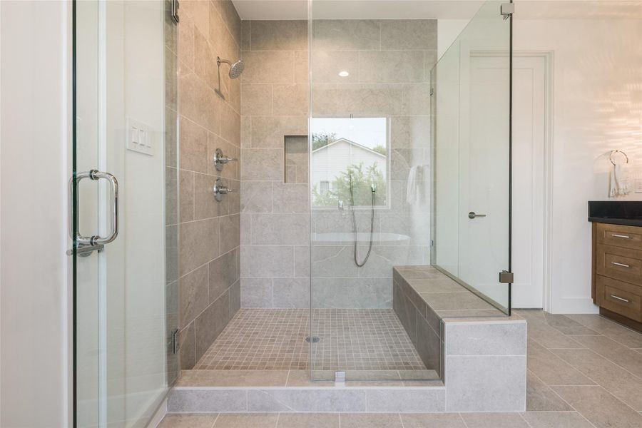 Furnished interior view inside a new home in , Houston (Image 32).