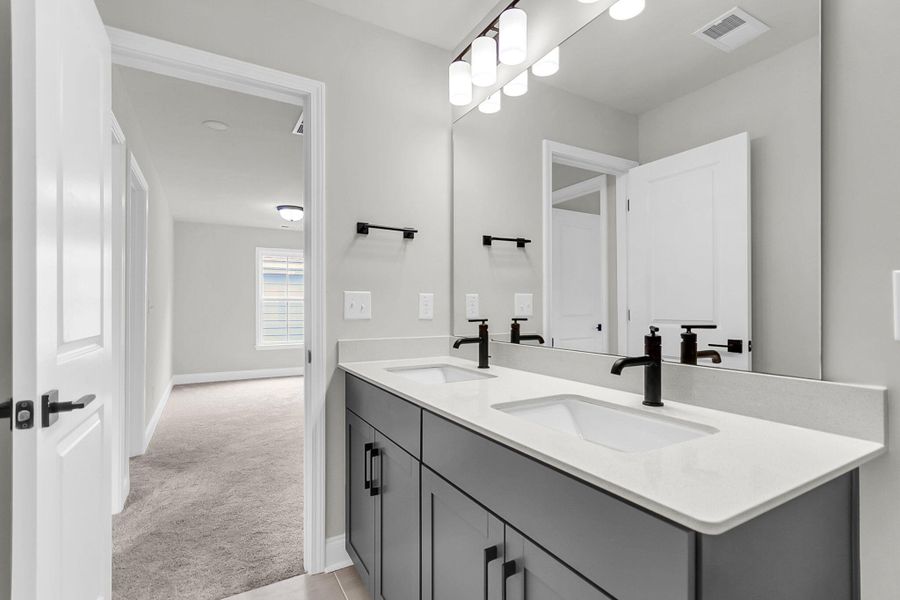 Furnished interior view inside a new home in High Point at Foxbank, Moncks Corner (Image 5).