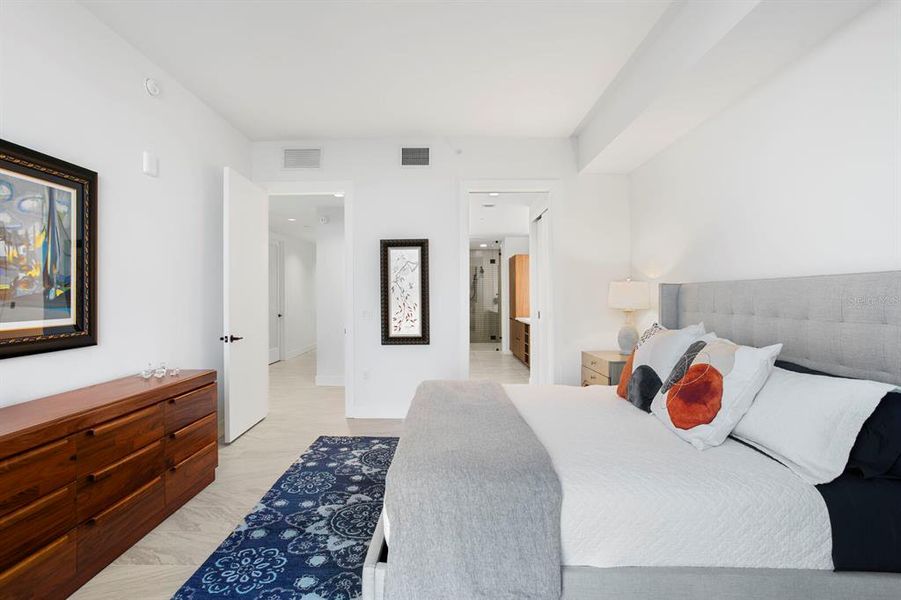Furnished interior view inside a new home in , St. Petersburg (Image 8).