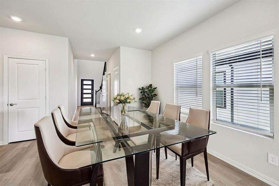 Photo is not of the actual home, but is an inspirational photo of builder’s model home and may depict options, furnishings, and/or decorator features that are not included.