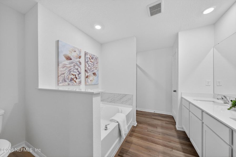 Furnished interior view inside a new home in , Jacksonville (Image 14).