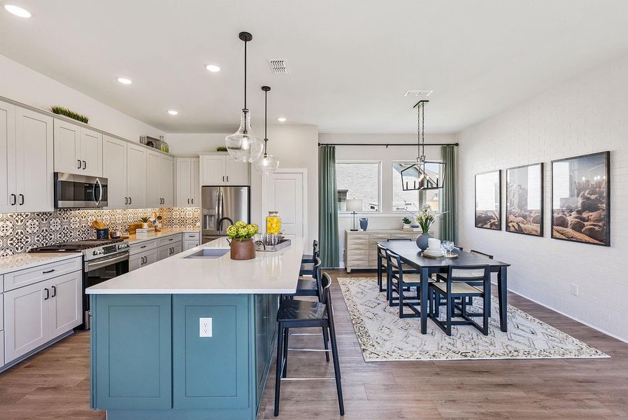 Furnished interior view inside a new home in Prairieland Village 40' Homesites, Cypress (Image 19). Furnished interior view inside a new home in Prairieland Village 40' Homesites, Cypress (Image 19).