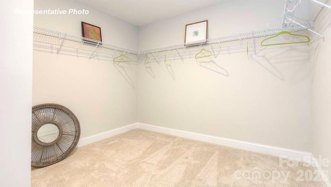 Spacious, unfurnished interior of a new home in Sanctuary at Southgate, Indian Trail (Image 17).