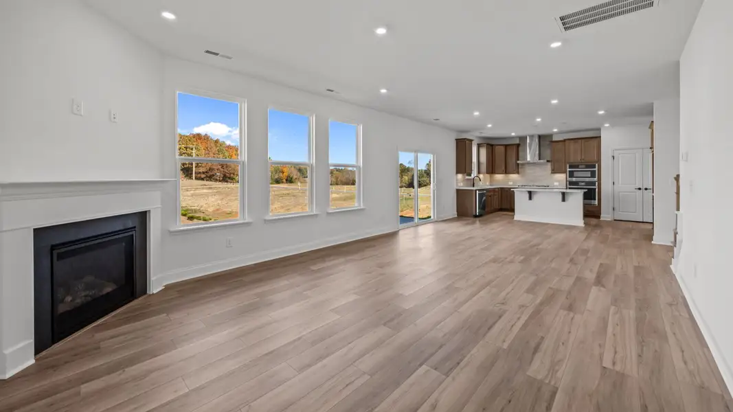 The Drayton Plan by DRB Homes in McBride Indian Trail, NC - Living