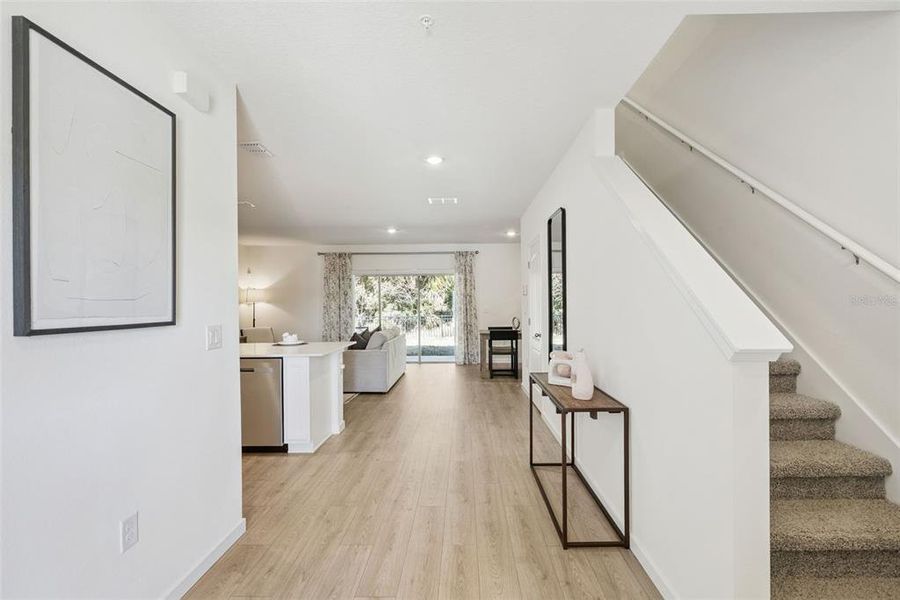 Furnished interior view inside a new home in Oak Pointe, Apopka (Image 6).